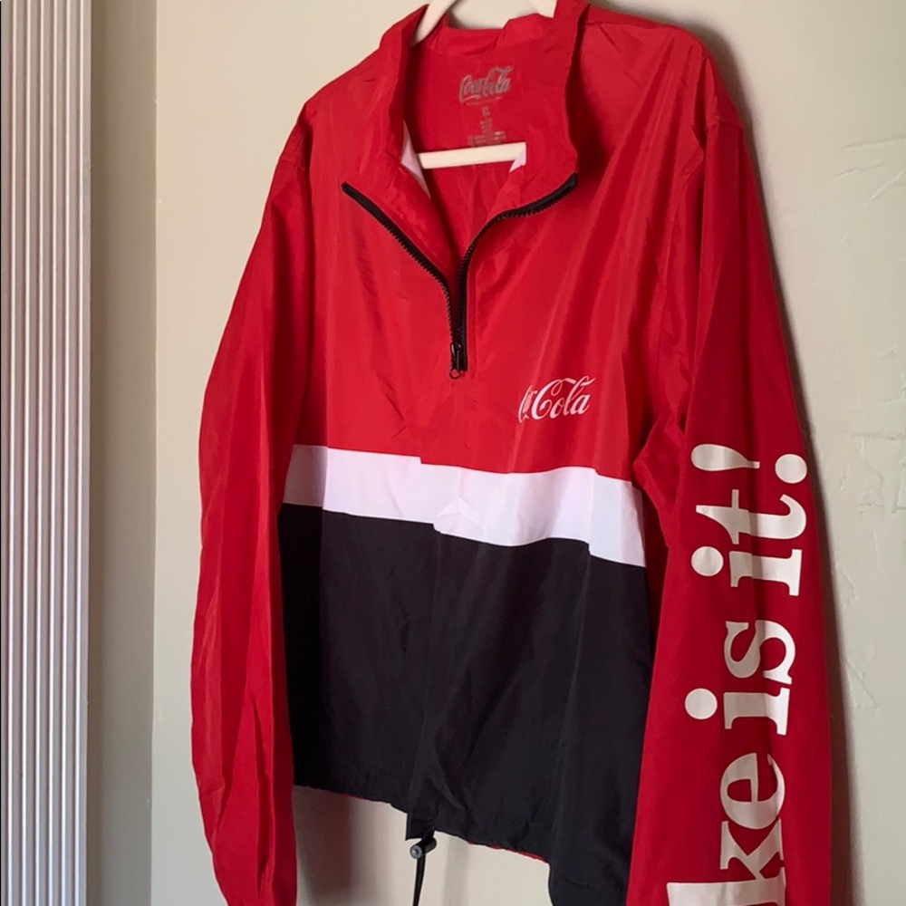 Coca Cola XL windbreaker girls